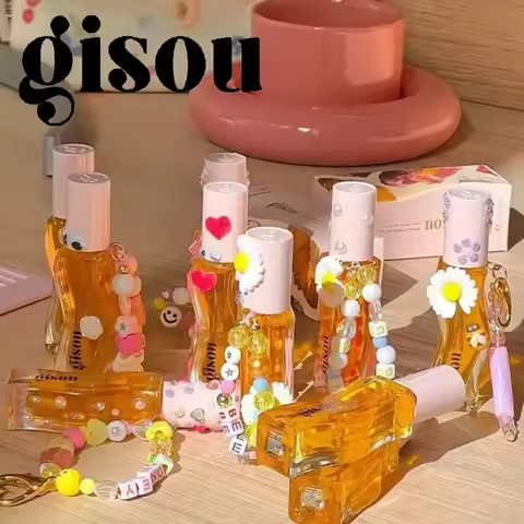 Gisou Fruit Honey Lip Balm Long Lasting Moisturizing Nourishing Lip Oil Gloss Care Exfoliating For W
