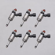 ชุดหัวฉีดน้ำมันเชื้อเพลิง6ชิ้นสำหรับ Ford 3.5L EcoBoost เทอร์โบ BL3Z9F593B BL3E-HB