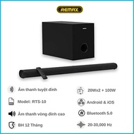 Brand New Remax RTS-10 Soundbar 2.1 Ch Bluetooth Speaker Stereo with Remote Control. Local SG Stock