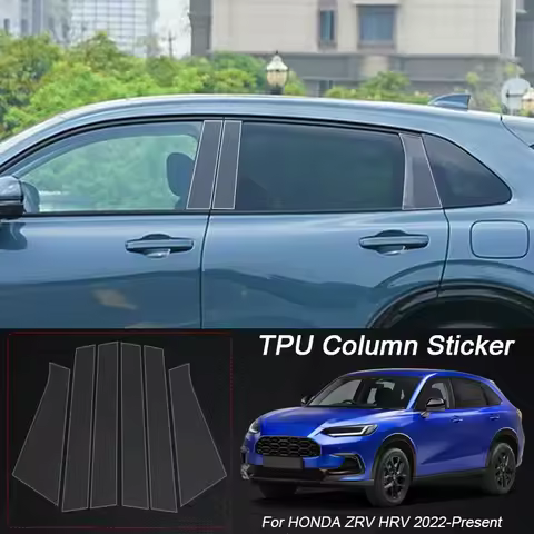 For HONDA ACCORD CIVIC Hatback E:NP2 E:NY1 ODYSSEY PILOT ZRV HRV B Pillar TPU Car Protective Film Au