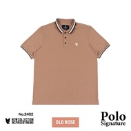 เสื้อโปโล 🟫 สีโอรสเบจ Memo🦊 Premium Polo Signature สินค้าลิขสิทธิ์แท้ O-ROSE