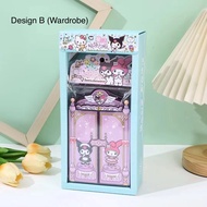 🇸🇬  3D DIY STAGE quiet book Sanrio Book Kuromi Book Melody Book Cinnamon Roll DIY book Birthday good