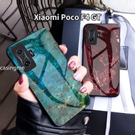 Tempered Glass Phone Case For Xiaomi Poco F4 GT Shockproof Casing Soft Hard Cover Hard Thin Protecti