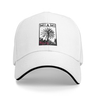 Miami Magic City Beach Poster Fashion Diy Newest Baseball Cap