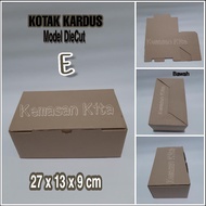 "DANI" TYPE E SHOE BOX CARDBOARD SIZE 27 x 13 x 9 CM