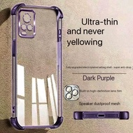 เคสกันกระแทกนิ่ม ขอบเงา สำหรับ Vivo T1X Y21 Y21T Y21S Y33T Y33S เคส กันมุม TPU ขอบเงานิ่ม