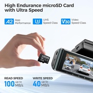 AZDOME 64GB Kad SD Mikro Kad Memori microSDXC untuk AZDOME M550 GS63H Pro PG17-4K M550 Pro M200 M330