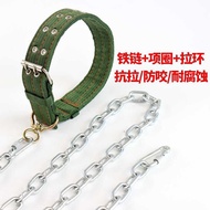 Anti-Bite Dog Leash Lengthened Anti-Rust Dog Tie Chain Dog Chain Dog Collar Iron Chain Dog Leash