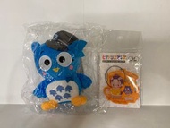 Sanrio Pata Pata Peppy 貓頭鷹 x 麻天狼 催眠麥克風 躑躅森盧笙 掛件 公仔 匙扣