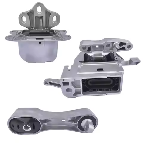 3PCS Front Lower Right Engine Mount For BMW X1 X2 F46 F55 MINI F54 F55 F56 1.2T 22116885788 22116885