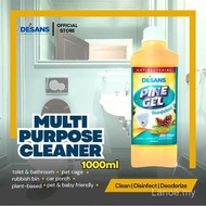 【Lanoé Mall】DESANS Pine Gel Disinfectant 1000ml | Pembersih Serbaguna Hospital Grade | Hilangkan Bau