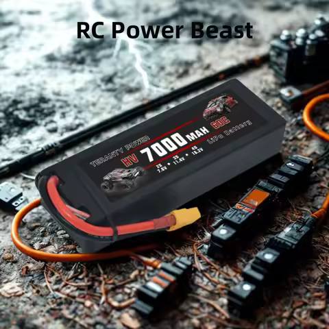 Mjx Hyper Go 10208/7303 4S 7000mah Battery with Charger Car Accessories Rc Toys