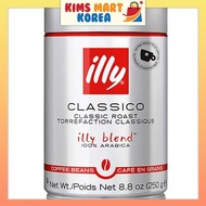 illy Classico Classic Roast Arabica Medium Whole Bean Coffee 250g