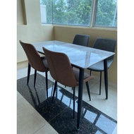 Sintered Stone Dining Table Ins Style