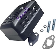 18310-ZF1-000 Mower Muffler Exhaust Silencer Assembly For Honda and Clone GX160 GX200 GX120 159cc 19