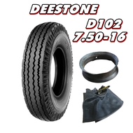 ยางรถบรรทุกผ้าใบ DEESTONE D102 (ครบชุด) ขนาด 6.00-14 6.50-16 7.50-16 8.25-16 7.50-15 7.00-15 6.50-14