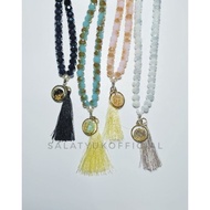 Let's Play - 99-piece prayer beads with round charm