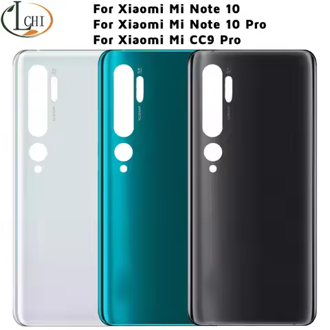 Back Battery Cover For Xiaomi Mi Note 10 Pro Rear Glass Note10 CC9 Pro Housing Door Case For Xiaomi 