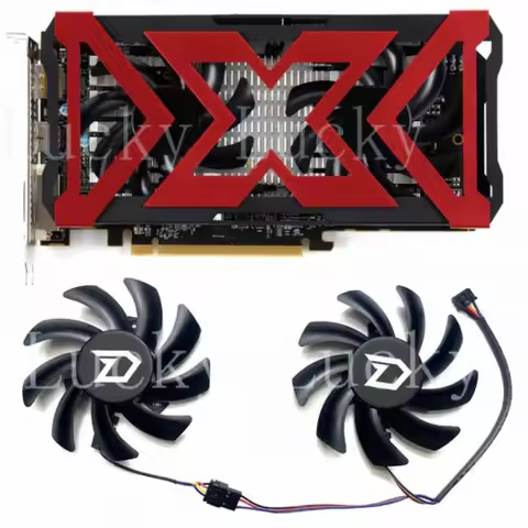 f Graphics Card Cooling Fan Graphics Card for DATALAND RX460 4GB X-Serial