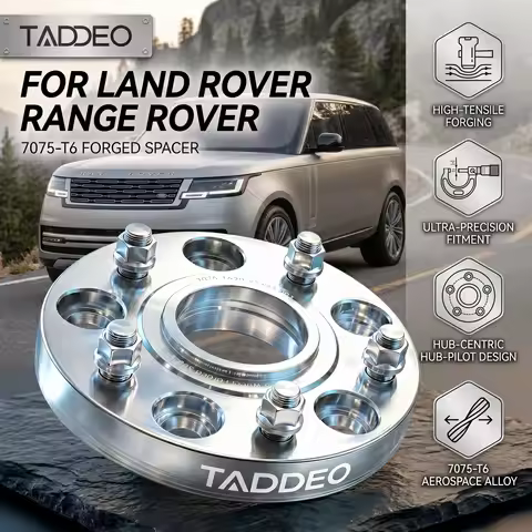 TADDEO Forged 7075-T6 Wheel Spacers 5x120 CB72.6 M14x1.5 For Land Rover Range Rover Sport L405 L494 