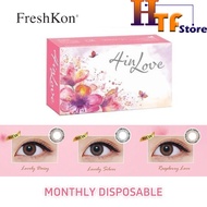 ( 2 PCS ) Freshkon 4 in Love Monthly Disposable Cosmetic Color Contact Lenses 3/3