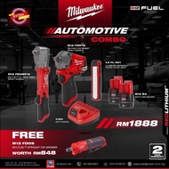 Milwaukee M12 Automotive Solution Super Impact Wrench Combo Set