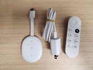 Google Chromecast 4 with Google TV 4K 智能電視盒