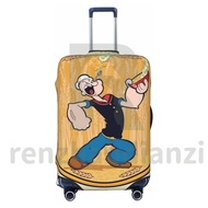 Popeye Luggage Cover Elastic Washable Stretch Luggage Protective Cover Anti-Scratch Travel Luggage Cover (18-32 Inch Luggage)
