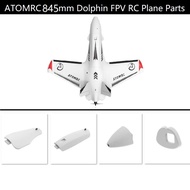 [NEW] Skyzone Atomrc 845mm Dolphin Rc Pesawat Alat Ganti Cowl Gopro Cover