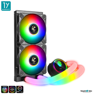 ชุดน้ำระบบปิด Tsunami SL-240 Pro KK Unlimited Deep Space Lighting ARGB Multi-platform CPU Liquid Coo