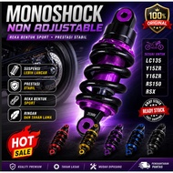 MONOSHOCK SOB RACING LC135 Y15 Y16 200MM 203MM 225MM 205MM MONO BLACK RED YELLOW PURPLE RS150 RSX MO