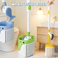Whale Toilet Brush Cleaning Brush Wall Mounted Toilet Brush Toilet Cleaning Brush Berus Tandas马桶清洁刷