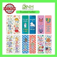 Cats Enthusiasts Bookmarks (6-Pack)