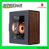 CASE (เคส) WJCOOLMAN CRAFT-3 BLACK WHITE MATX/ITX (รับประกัน 1ปี)