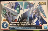 Gundam Base limited RG 1/144 00Q full saber Gundam clear color 彩透版高達00Q全刃式