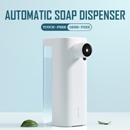 JISULIFE Automatic Foaming Hand Soap Dispenser 300ml Touch-Free Waterproof Battery Operated Hands Sanitizer Dispensers with Infrared Motion Sensor suitable for Office Bathroom Kitchen Countertop