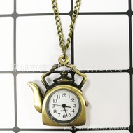 Cute Student Exam Table Rotating Wall Watch Top Chain Pocket Watch Unique Creative Watch KE8O