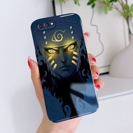 Feilin Acrylic Hard case Compatible For OPPO A3S A5 2020 A5S A7 A9 2020 A12 A12S A12E aesthetics Mobile Phone casing Pattern Naruto Sage Fashion Accessories hp casing Mobile cassing full cover