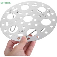 [EZY4LIFE] Multifunctional Stainless Steel Steamer Basket Rack 7 Slots Foldable, Rak Bakul Pengukus 