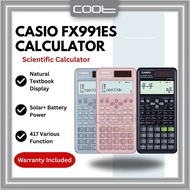 《 1 Year Warranty 》Fx991ES / FX-570 Scientific Calculator Portable Rechargeable CASIO Calculator Kal