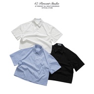 Linen Box SHIRT with Loose Sleeves 67PERCENT / 67% - BOX SHIRT