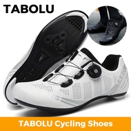 TABOLU Cycling Shoes Cleats Shoes Road Bike Shoes for Mtb Pedal Roadbike Cycling Sneakers