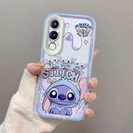 เคส Vivo Y04 สำหรับ Vivo Y04【ลายการ์ตูนสามมิติตกแต่งฝาครอบเคสโทรศัพท์-Y3】