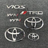 Toyota VIOS DUGONG 2007-2013 NCP93 electroplated silver front and rear Toyota logo