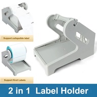 ❉Thermal label printer Paper Holder Shipping label Printer Paper Stand ✣O