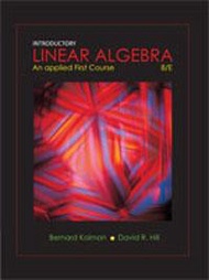 Introductory Linear Algebra： An Application-Oriented First Course