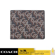 กระเป๋าสตางค์ COACH CF134 3 IN 1 WALLET WITH SIGNATURE MONOGRAM PRINT (QBBK)