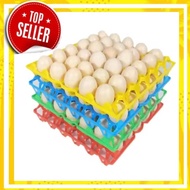 Trend TOPSELLER1 Egg Rack Box Container Egg Stand 3 HOLES Egg Storage Place Egg Tray 3 Layers Plasti