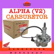 HONDA ALPHA (V2) CARBURETOR (ORIGINAL) (16100-K71-M31) (WAVE NEW/WAVEALPHA V1) ASSY 7ZE A KARBURATOR
