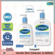 CETAPHIL [New Packaging] GENTLE SKIN CLEANSER 1L/500ml.